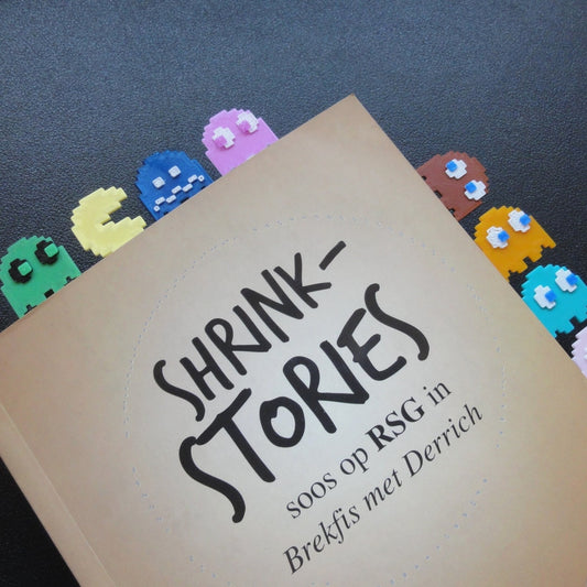 Custom Pac-Man Themed Bookmarks x5, Retro Arcade game style bookmark, Fun Pac-man Bookmark Decoration!